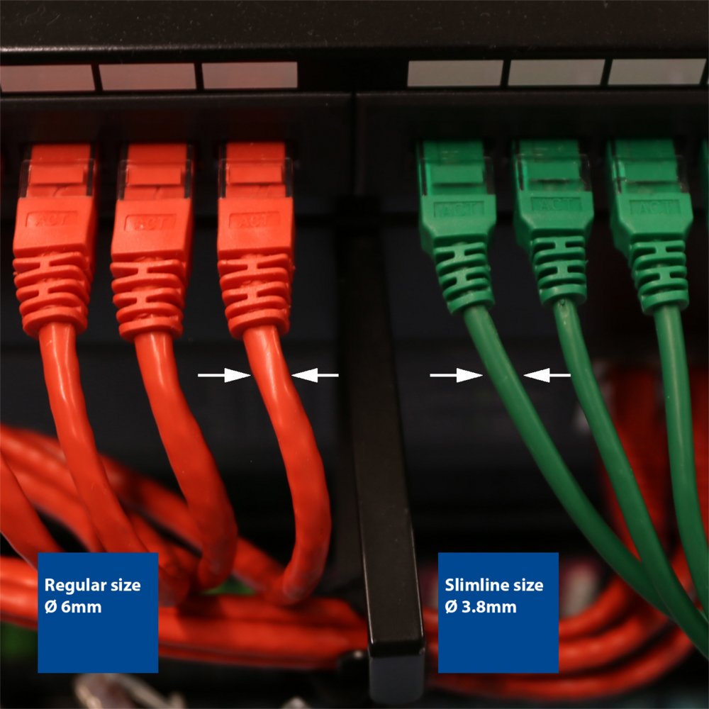 ACT netwerkkabel | Cat6 | U/UTP (UTP) | 0,5 m | Grijs | DC9000 8 ACT netwerkkabel | Cat6 | U/UTP (UTP) | 0,5 m | Grijs | DC9000 - Afbeelding 8