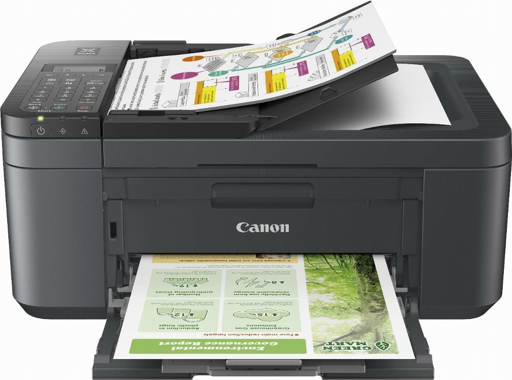 Canon PIXMA TR4755i | All-in-One Inkjetprinter | A4 | 4800 x 1200 DPI | Wi-Fi | Kleur 1 Canon PIXMA TR4755i | All-in-One Inkjetprinter | A4 | 4800 x 1200 DPI | Wi-Fi | Kleur