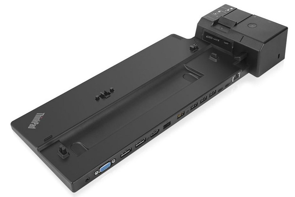 Lenovo 40AJ0135EU | Docking Station & Poortreplicator | USB-C | Zwart 1 Lenovo 40AJ0135EU | Docking Station & Poortreplicator | USB-C | Zwart