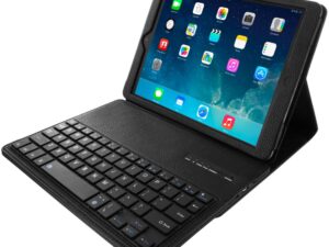 Mobiparts Bluetooth Keyboard Case | Geschikt voor Apple iPad Air/Air 2/9.7 (2017)/9.7 (2018)/Pro 9.7 | QWERTY | Zwart