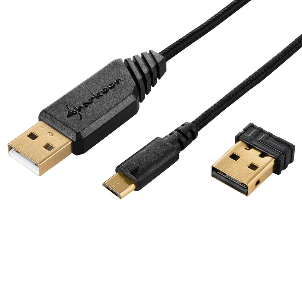 Sharkoon Skiller SGM3 | Draadloze Gaming Muis | Rechtshandig | RF + USB-A | 6000 DPI | Zwart 6 Sharkoon Skiller SGM3 | Draadloze Gaming Muis | Rechtshandig | RF + USB-A | 6000 DPI | Zwart - Afbeelding 6