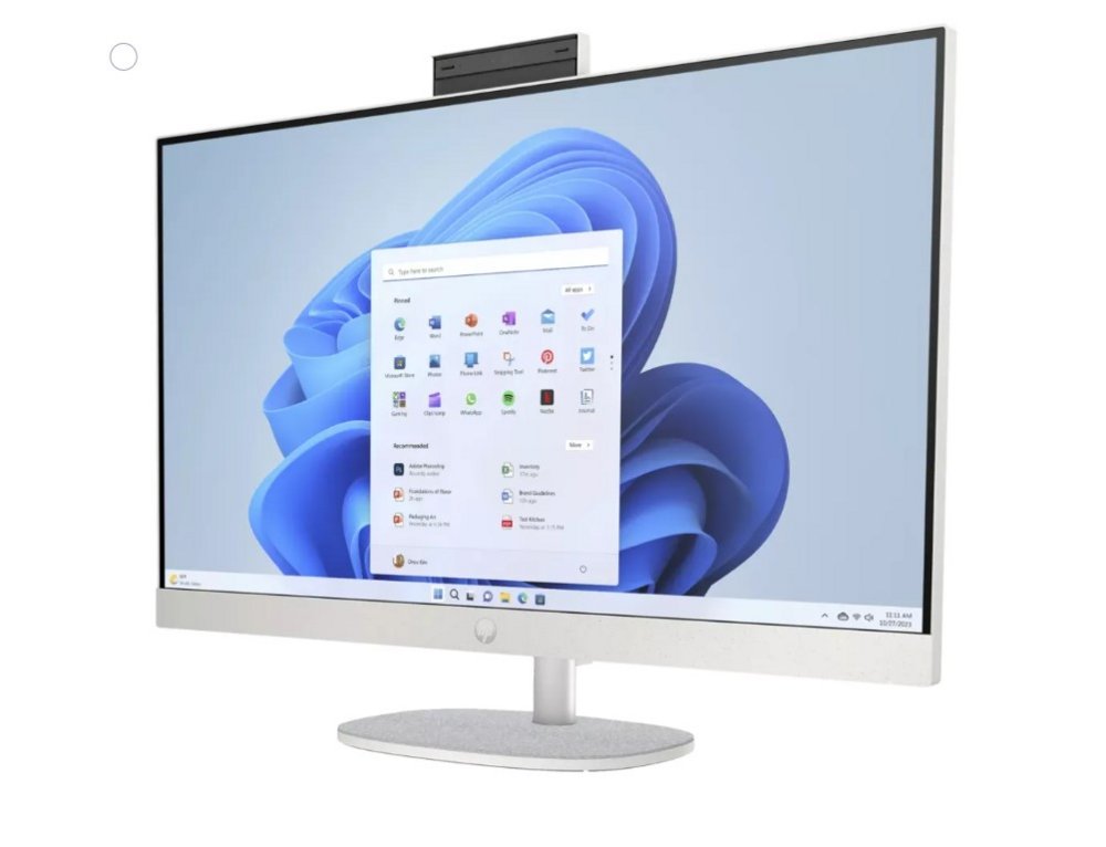 HP All-in-One 27-cr0108ng | 27" Full HD IPS | Intel Core i3-N300 | 8GB RAM | 512GB SSD | Windows 11 Home | Zonder Toetsenbord en Muis 2 HP All-in-One 27-cr0108ng | 27" Full HD IPS | Intel Core i3-N300 | 8GB RAM | 512GB SSD | Windows 11 Home | Zonder Toetsenbord en Muis - Afbeelding 2