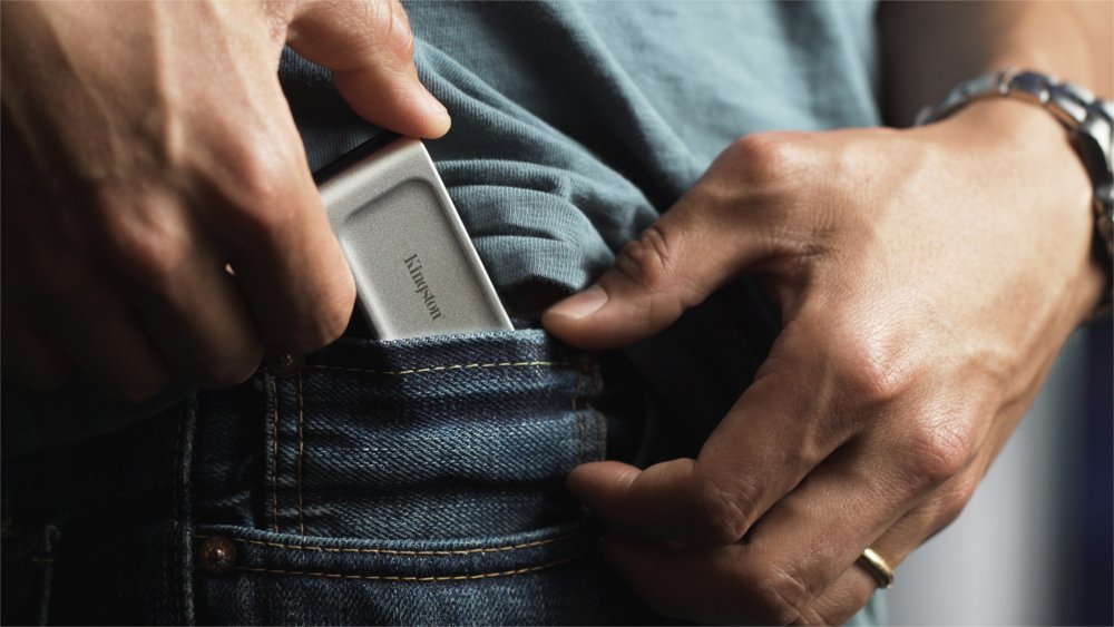 Kingston XS2000 | Externe SSD | 2000GB | USB 3.2 Gen 2x2 | Compact & Snel | Zilver/Zwart 9 Kingston XS2000 | Externe SSD | 2000GB | USB 3.2 Gen 2x2 | Compact & Snel | Zilver/Zwart - Afbeelding 9