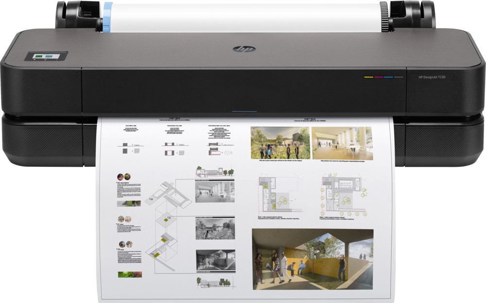 HP DesignJet T230 24'' Grootformaat Inkjetprinter | 2400 x 1200 DPI | Wifi | Kleur 2 HP DesignJet T230 24'' Grootformaat Inkjetprinter | 2400 x 1200 DPI | Wifi | Kleur - Afbeelding 2