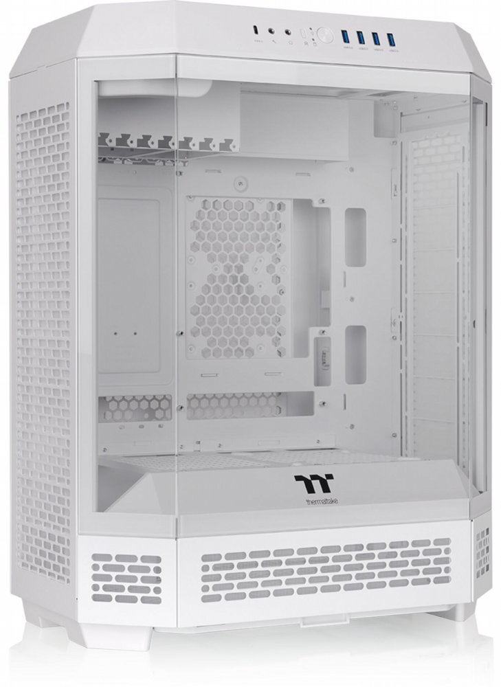 Thermaltake The Tower 600 Snow | Mid Tower Case | Wit (CA-1Z1-00M6WN-00) 1 Thermaltake The Tower 600 Snow | Mid Tower Case | Wit (CA-1Z1-00M6WN-00)