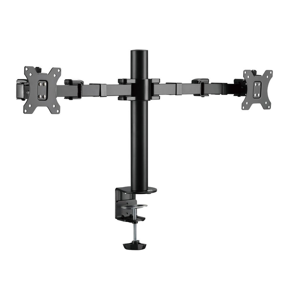 ACT AC8326 | Verstelbare Monitor-bureaubeugel | Tot 32" | Max 12kg | VESA 100x100 | 2 Monitoren | OPEN BOX 2 ACT AC8326 | Verstelbare Monitor-bureaubeugel | Tot 32" | Max 12kg | VESA 100x100 | 2 Monitoren | OPEN BOX - Afbeelding 2