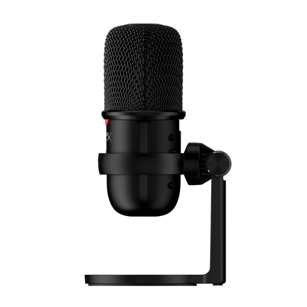 HyperX SoloCast | USB Condensator Gaming Microfoon | 24-bit/96kHz | Tap-to-Mute | Cardioïde | Zwart 4 HyperX SoloCast | USB Condensator Gaming Microfoon | 24-bit/96kHz | Tap-to-Mute | Cardioïde | Zwart - Afbeelding 4