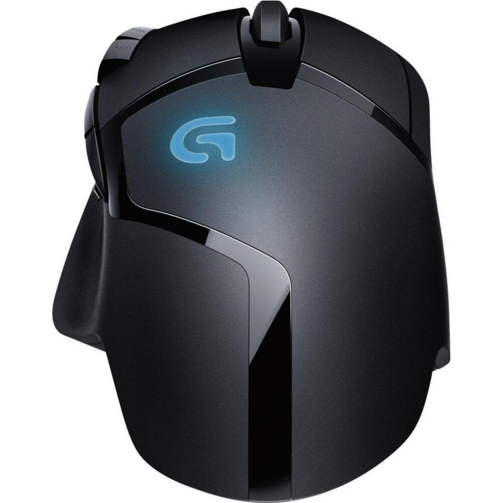 Logitech G402 Hyperion Fury | Bedrade Gaming Muis | Rechtshandig | USB-A | 4000 DPI | Zwart 1 Logitech G402 Hyperion Fury | Bedrade Gaming Muis | Rechtshandig | USB-A | 4000 DPI | Zwart