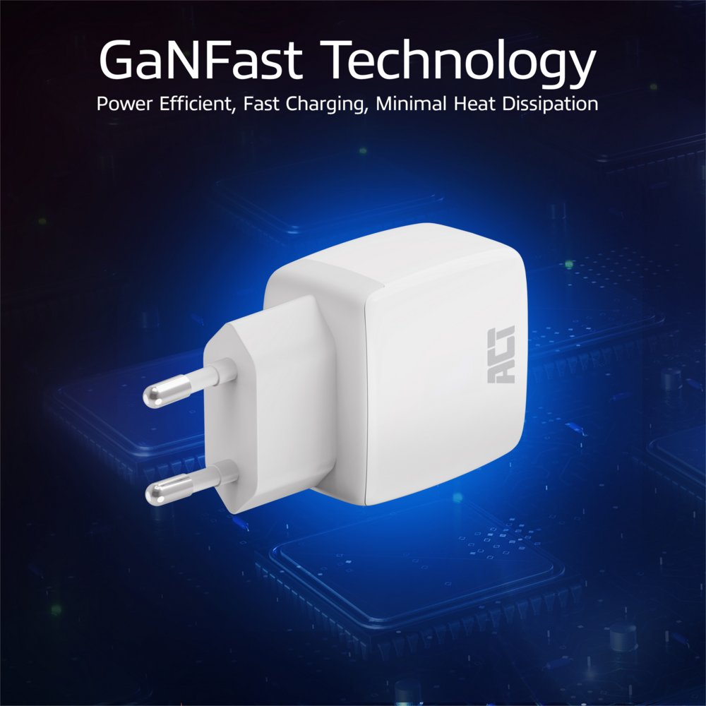 ACT AC2135 | USB-C Lader 35W | Power Delivery PPS & GaNFast 5 ACT AC2135 | USB-C Lader 35W | Power Delivery PPS & GaNFast - Afbeelding 5