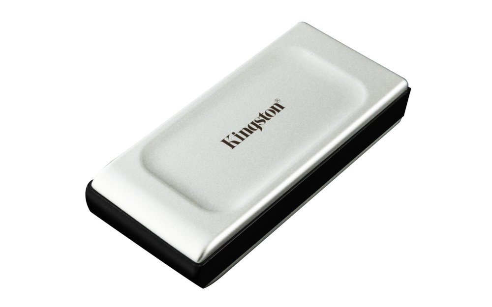 Kingston XS2000 | Externe SSD | 2000GB | USB 3.2 Gen 2x2 | Compact & Snel | Zilver/Zwart 4 Kingston XS2000 | Externe SSD | 2000GB | USB 3.2 Gen 2x2 | Compact & Snel | Zilver/Zwart - Afbeelding 4