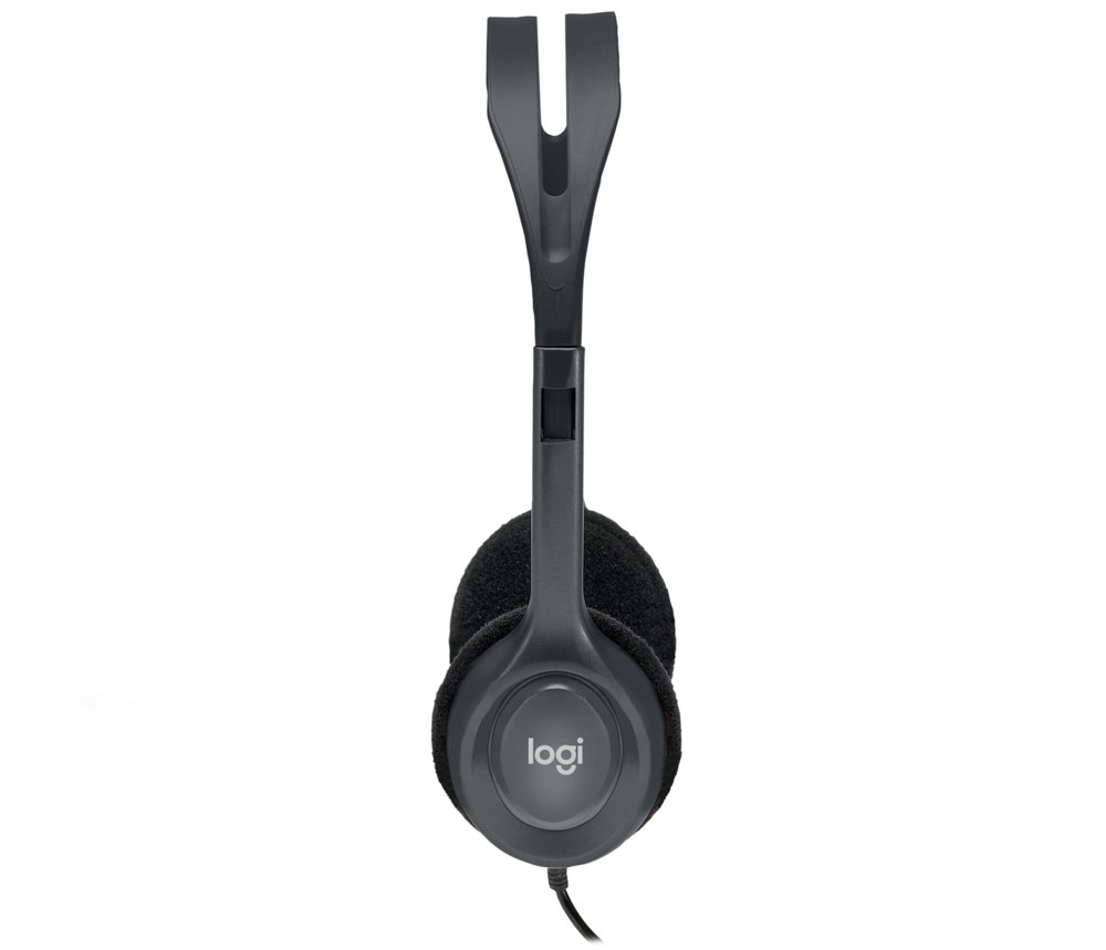 Logitech H111 | On-Ear Bedrade 3,5mm Koptelefoon met Microfoon | Grijs 8 Logitech H111 | On-Ear Bedrade 3,5mm Koptelefoon met Microfoon | Grijs - Afbeelding 8