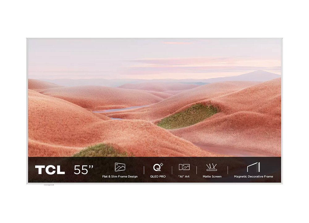 TCL NXTFRAME 55A300W | 55" 4K Ultra HD QLED Smart TV | Google TV | Dolby Vision | 120Hz | Slim Design 1 TCL NXTFRAME 55A300W | 55" 4K Ultra HD QLED Smart TV | Google TV | Dolby Vision | 120Hz | Slim Design