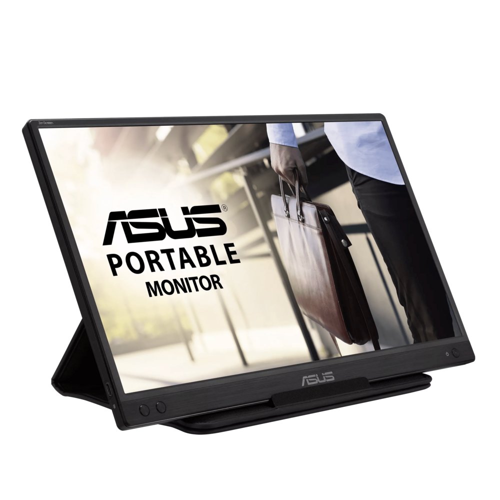 ASUS ZenScreen MB166C | 15,6" Full HD (1920 x 1080) Monitor | USB-C | Zwart 6 ASUS ZenScreen MB166C | 15,6" Full HD (1920 x 1080) Monitor | USB-C | Zwart - Afbeelding 6