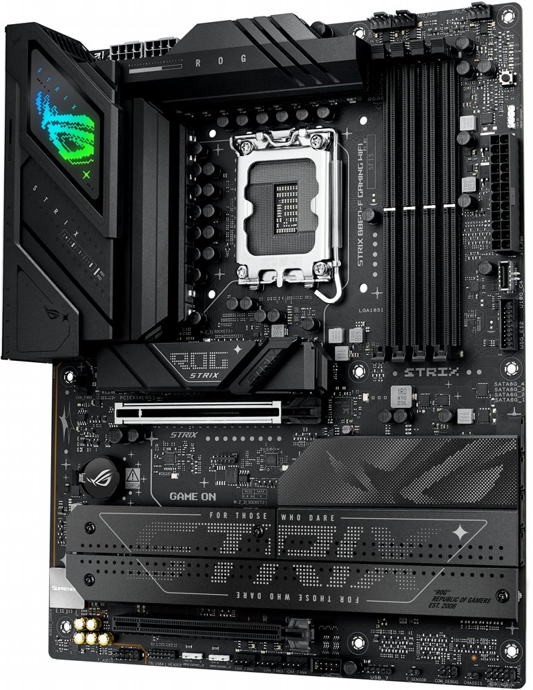 ASUS ROG Strix B860-F GAMING WIFI | Socket LGA 1851 | Intel B860 | 4xDDR5 | ATX | Moederbord 2 ASUS ROG Strix B860-F GAMING WIFI | Socket LGA 1851 | Intel B860 | 4xDDR5 | ATX | Moederbord - Afbeelding 2