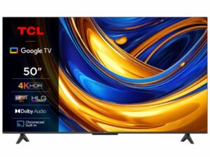 TCL 50P61B 50" | 4K Ultra HD LED Smart TV | Google TV + Wifi | HDR10 | 60Hz