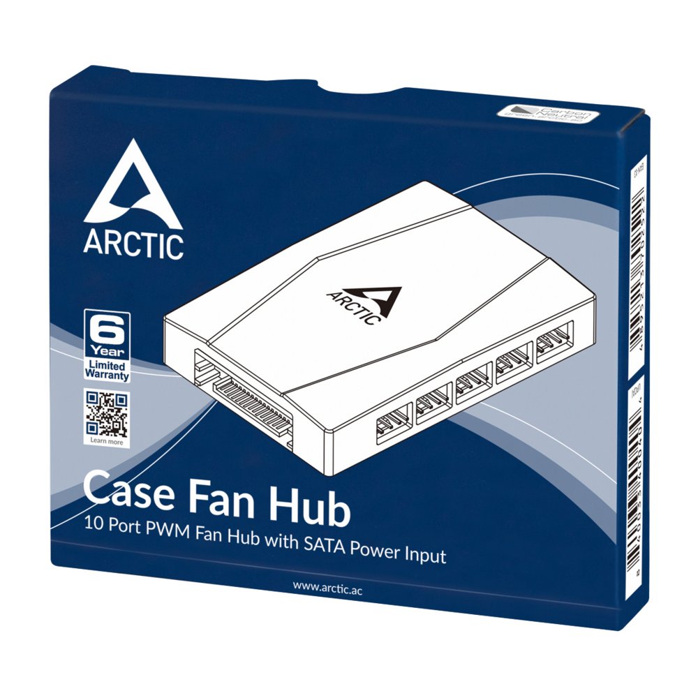 ARCTIC Case Fan Hub | Ondersteunt Meerdere Casefans 8 ARCTIC Case Fan Hub | Ondersteunt Meerdere Casefans - Afbeelding 8