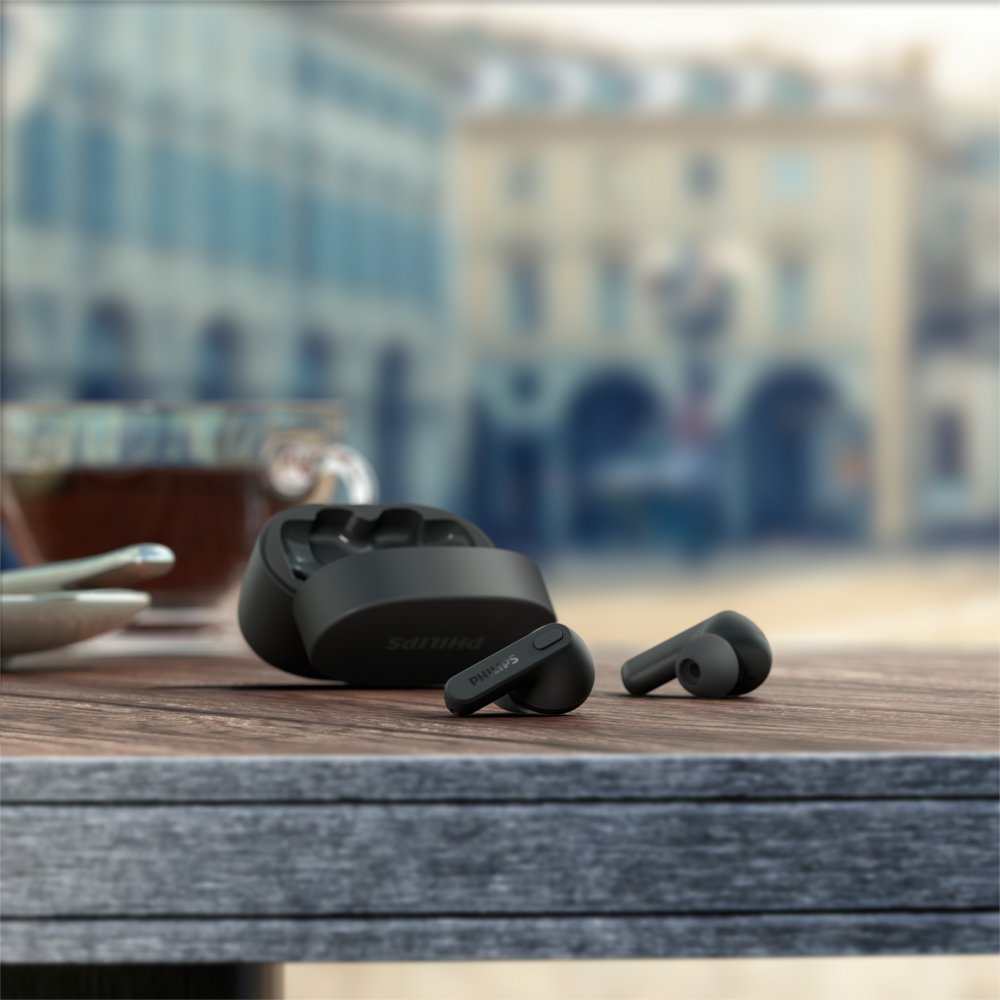 Philips True Wireless TAT2206 | Draadloze In-ear Headphones | Zwart 8 Philips True Wireless TAT2206 | Draadloze In-ear Headphones | Zwart - Afbeelding 8
