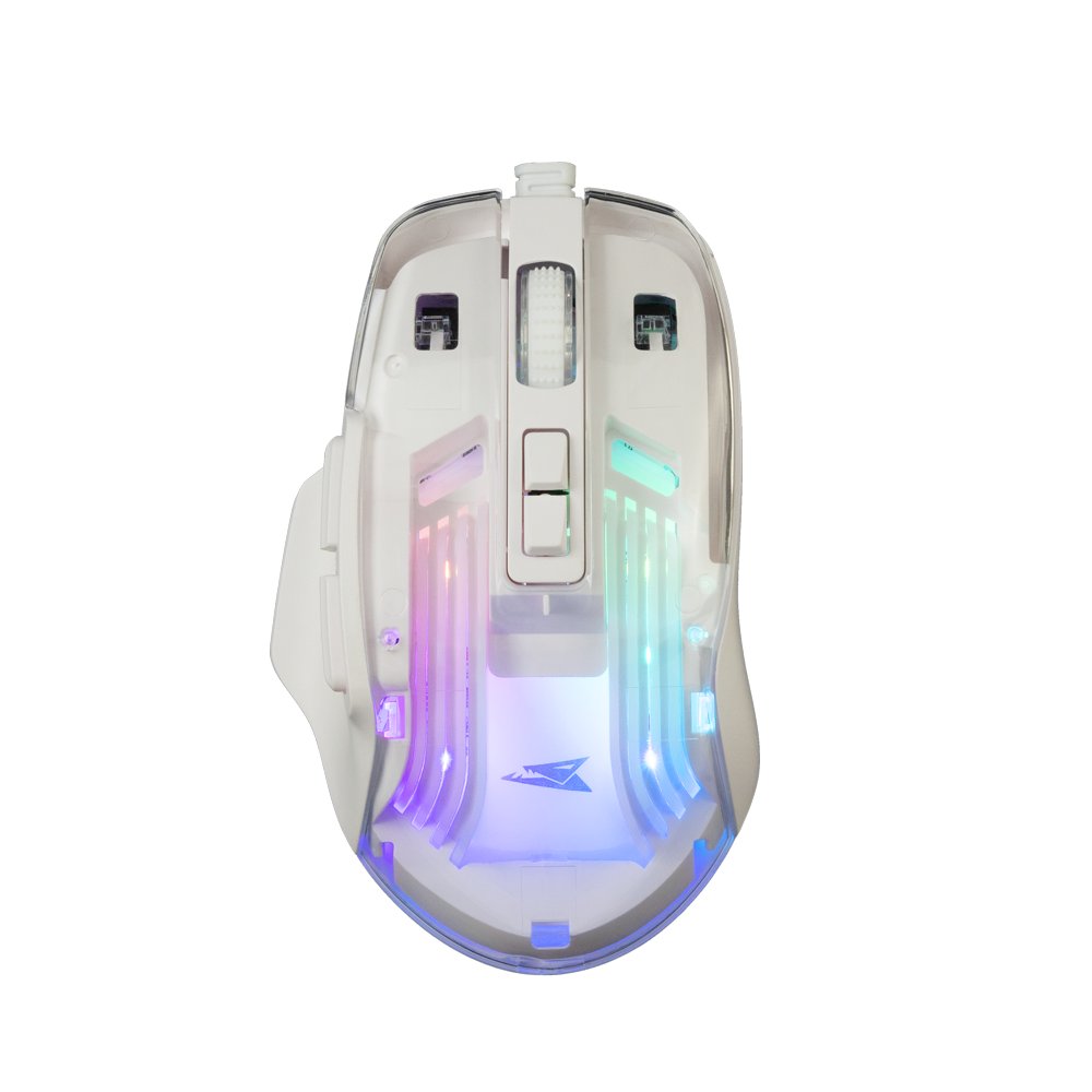 Baracuda ANGLERFISH RGB | Bedrade Gaming Muis | USB-A | 7200 DPI | Wit 1 Baracuda ANGLERFISH RGB | Bedrade Gaming Muis | USB-A | 7200 DPI | Wit