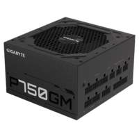 Gigabyte P750GM | 750W ATX Voeding (20+4 pin) | Zwart 3 Gigabyte P750GM | 750W ATX Voeding (20+4 pin) | Zwart - Afbeelding 3