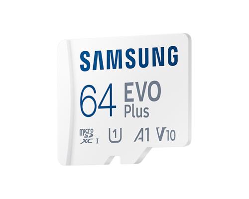 Samsung EVO Plus | MicroSDXC | 64GB | Class 10 | UHS-I U3 2 Samsung EVO Plus | MicroSDXC | 64GB | Class 10 | UHS-I U3 - Afbeelding 2