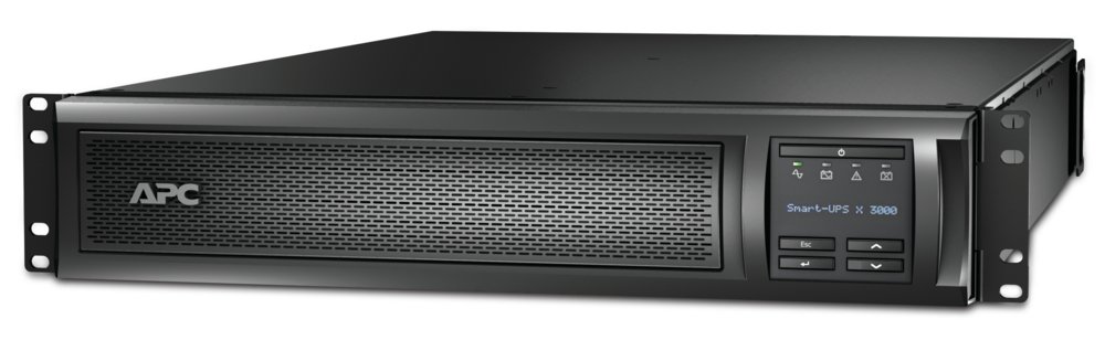 APC Smart-UPS X SMX3000RMHV2UNC | 3000 VA / 2700 W | 2U Rackmount / Tower | 8x IEC C13 & 1x IEC C19 Stopcontacten | Zuivere Sinusgolf | AVR Spanningsregeling | LCD-scherm | Ingebouwde Netwerkkaart | Uitbreidbare Runtime 1 APC Smart-UPS X SMX3000RMHV2UNC | 3000 VA / 2700 W | 2U Rackmount / Tower | 8x IEC C13 & 1x IEC C19 Stopcontacten | Zuivere Sinusgolf | AVR Spanningsregeling | LCD-scherm | Ingebouwde Netwerkkaart | Uitbreidbare Runtime
