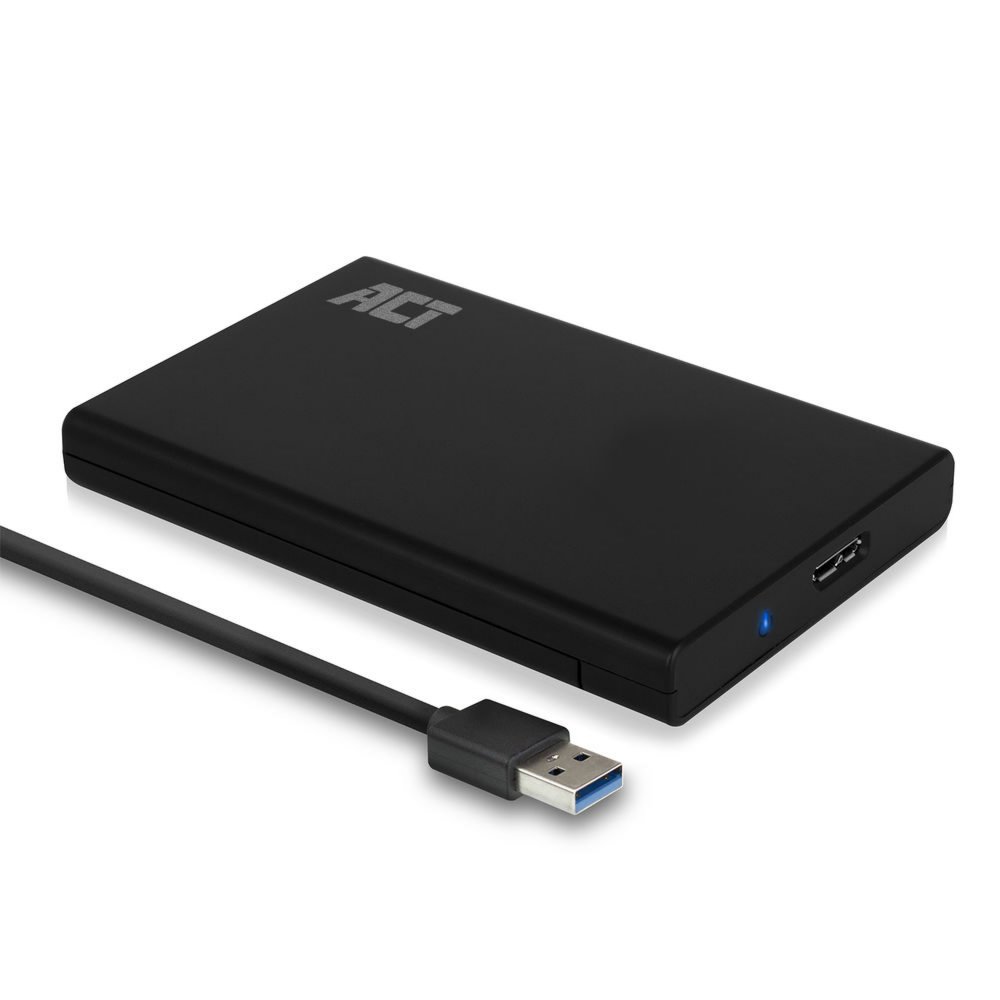 ACT AC1215 | 2,5" SATA HDD/SSD Behuizing | USB 3.2 Gen1 (5 Gbps) 2 5" SATA HDD/SSD Behuizing | USB 3.2 Gen1 (5 Gbps)