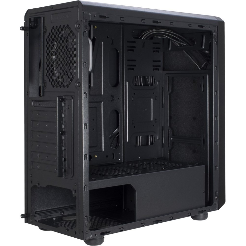 Inter-Tech C-3 Saphir RGB | Midi Tower | Zwart 2 Inter-Tech C-3 Saphir RGB | Midi Tower | Zwart - Afbeelding 2