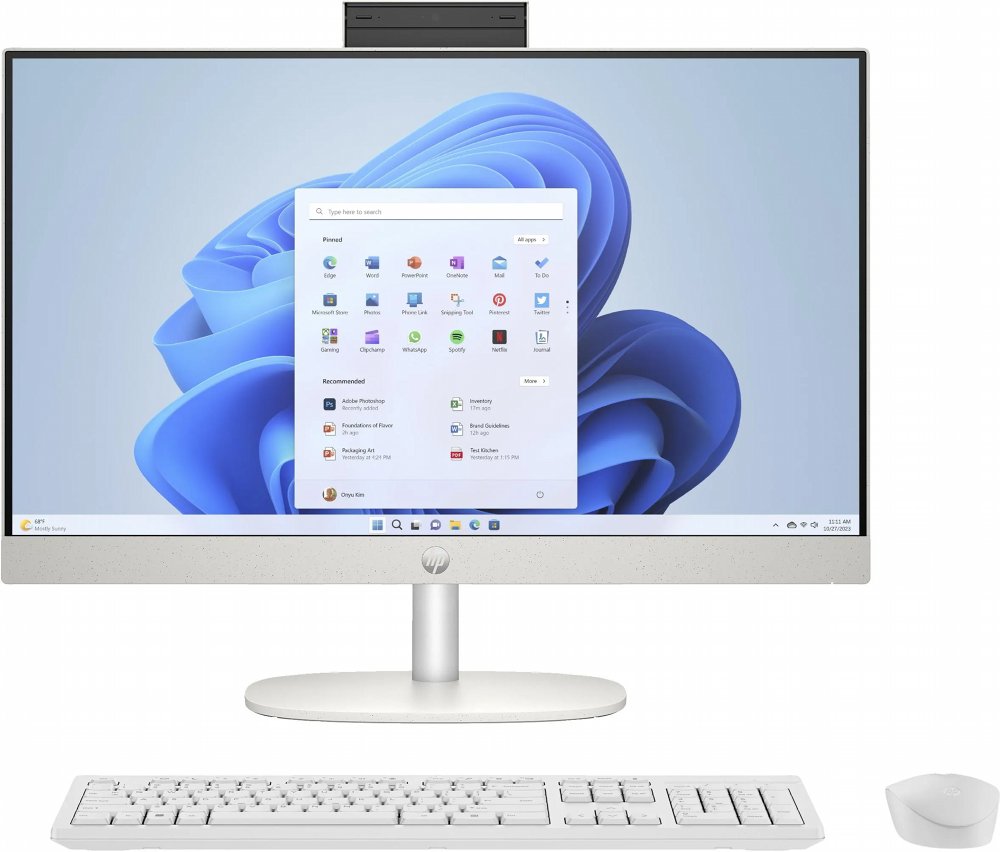 HP All-in-One 24-cr0005nw | 24" Full HD IPS | AMD Ryzen 5 7520U | 8GB DDR5 | 512GB SSD | Windows 11 Home 1 HP All-in-One 24-cr0005nw | 24" Full HD IPS | AMD Ryzen 5 7520U | 8GB DDR5 | 512GB SSD | Windows 11 Home