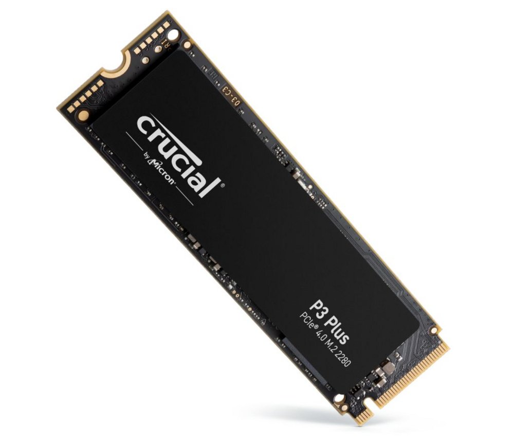 Crucial P3 Plus | 500 GB NVMe SSD | M.2 Gen4 | 4.700 MB/s Lezen | 1.900 MB/s Schrijven 2 Crucial P3 Plus | 500 GB NVMe SSD | M.2 Gen4 | 4.700 MB/s Lezen | 1.900 MB/s Schrijven - Afbeelding 2