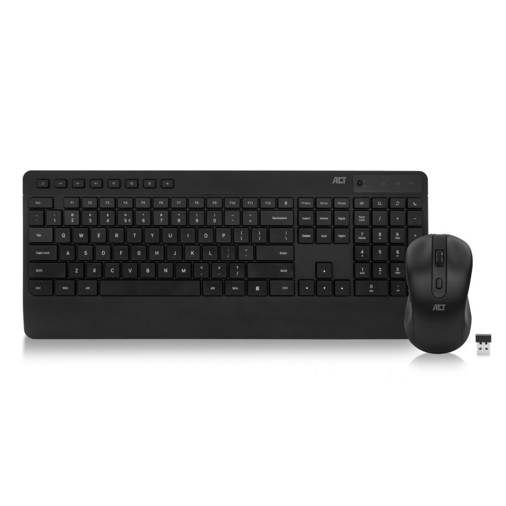 ACT AC5725 | Draadloze Muis en Toetsenbordcombo | QWERTY 1 ACT AC5725 | Draadloze Muis en Toetsenbordcombo | QWERTY