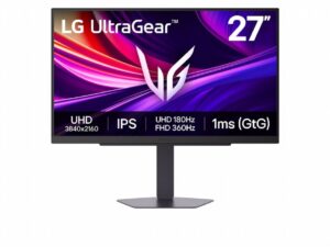 LG UltraGear 27G810A-B | 27" 4K UHD IPS Gaming Monitor | 3840x2160 | 180Hz | 1ms | DisplayHDR 400