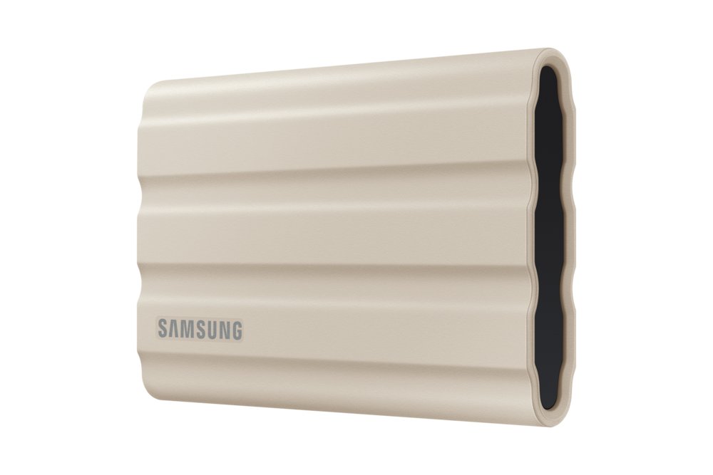 Samsung T7 Shield | Externe SSD | 2TB | USB 3.2 Gen2 | 1.050MB/s Lezen | 1.000MB/s Schrijven | Beige 3 Samsung T7 Shield | Externe SSD | 2TB | USB 3.2 Gen2 | 1.050MB/s Lezen | 1.000MB/s Schrijven | Beige - Afbeelding 3