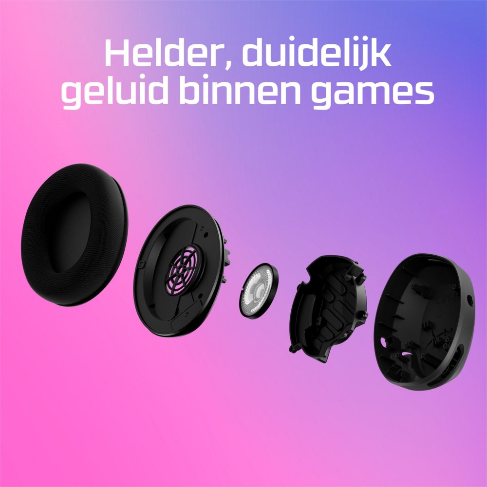 HyperX Cloud Stinger 2 Core | Bedrade Over-ear Gaming Headset | 3.5mm | Zwart 8 HyperX Cloud Stinger 2 Core | Bedrade Over-ear Gaming Headset | 3.5mm | Zwart - Afbeelding 8