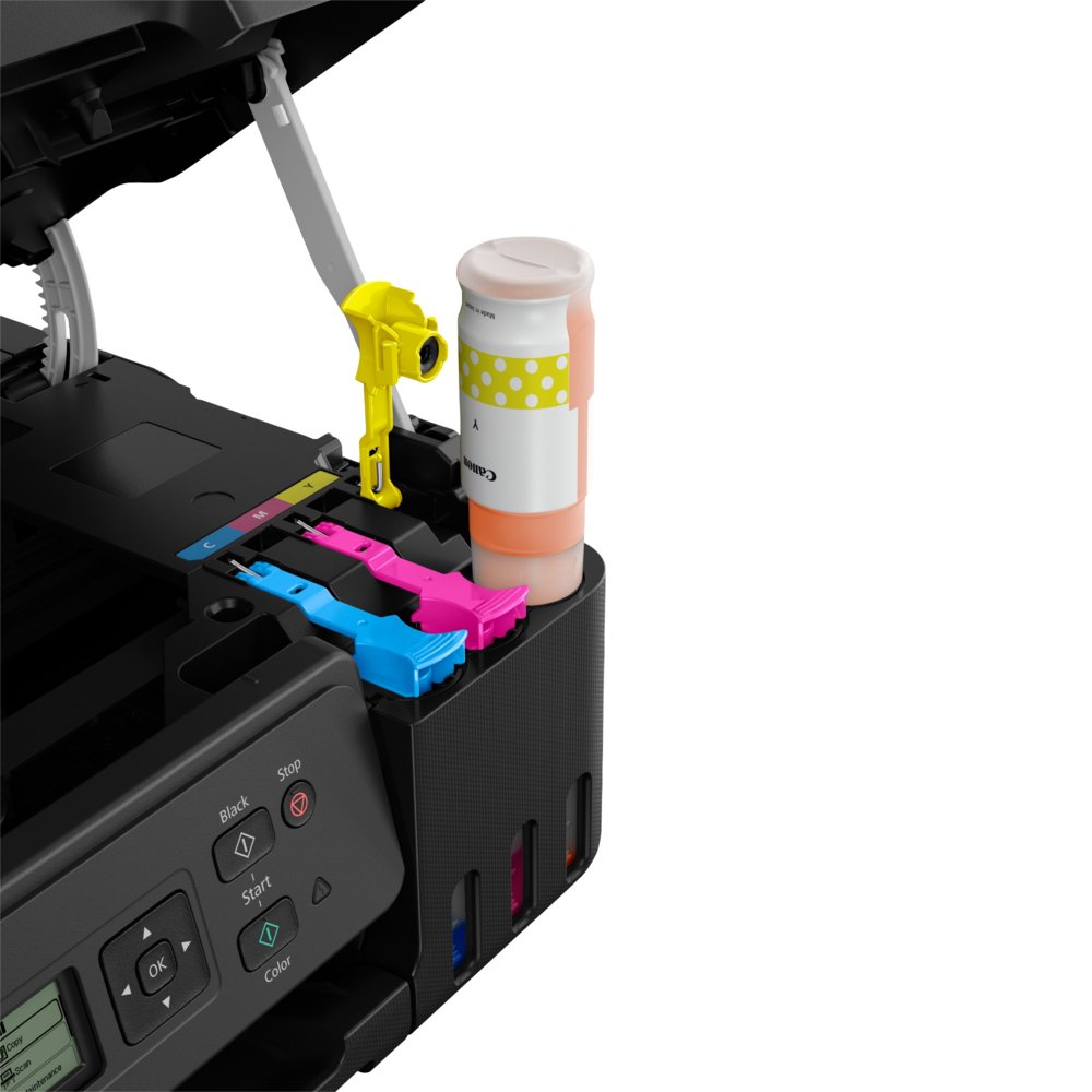 Canon PIXMA G3570 | All-in-One Inkjetprinter (Tank) | A4 | 4800 x 1200 DPI | Wi-Fi | Kleur 4 Canon PIXMA G3570 | All-in-One Inkjetprinter (Tank) | A4 | 4800 x 1200 DPI | Wi-Fi | Kleur - Afbeelding 4