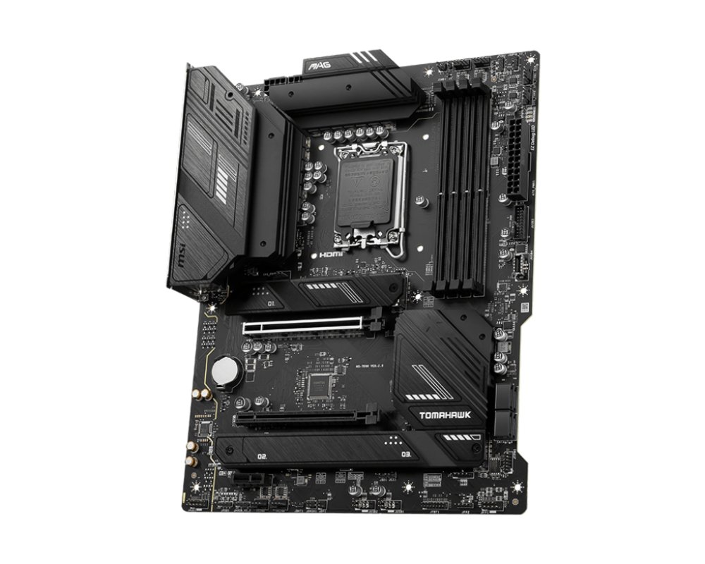 MSI MAG B760 TOMAHAWK WIFI | Socket LGA 1700 | Intel B760 | 4xDDR5 | ATX | Moederbord 3 MSI MAG B760 TOMAHAWK WIFI | Socket LGA 1700 | Intel B760 | 4xDDR5 | ATX | Moederbord - Afbeelding 3