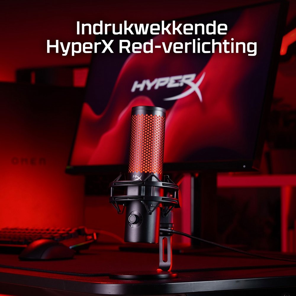 HP 872V1AA | USB Microfoon | Voor Podcasting | Zwart 8 HP 872V1AA | USB Microfoon | Voor Podcasting | Zwart - Afbeelding 8