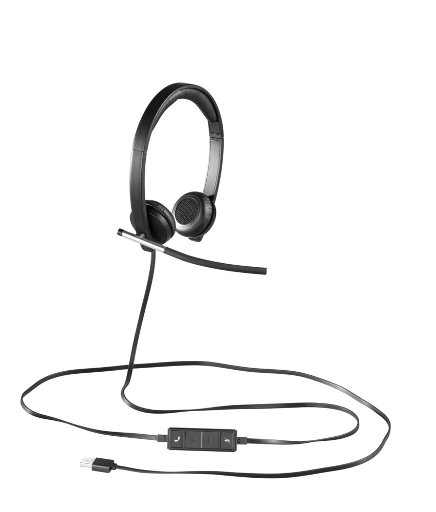Logitech H650E | Bedrade On-ear Headset USB-A | Zwart 2 Logitech H650E | Bedrade On-ear Headset USB-A | Zwart - Afbeelding 2