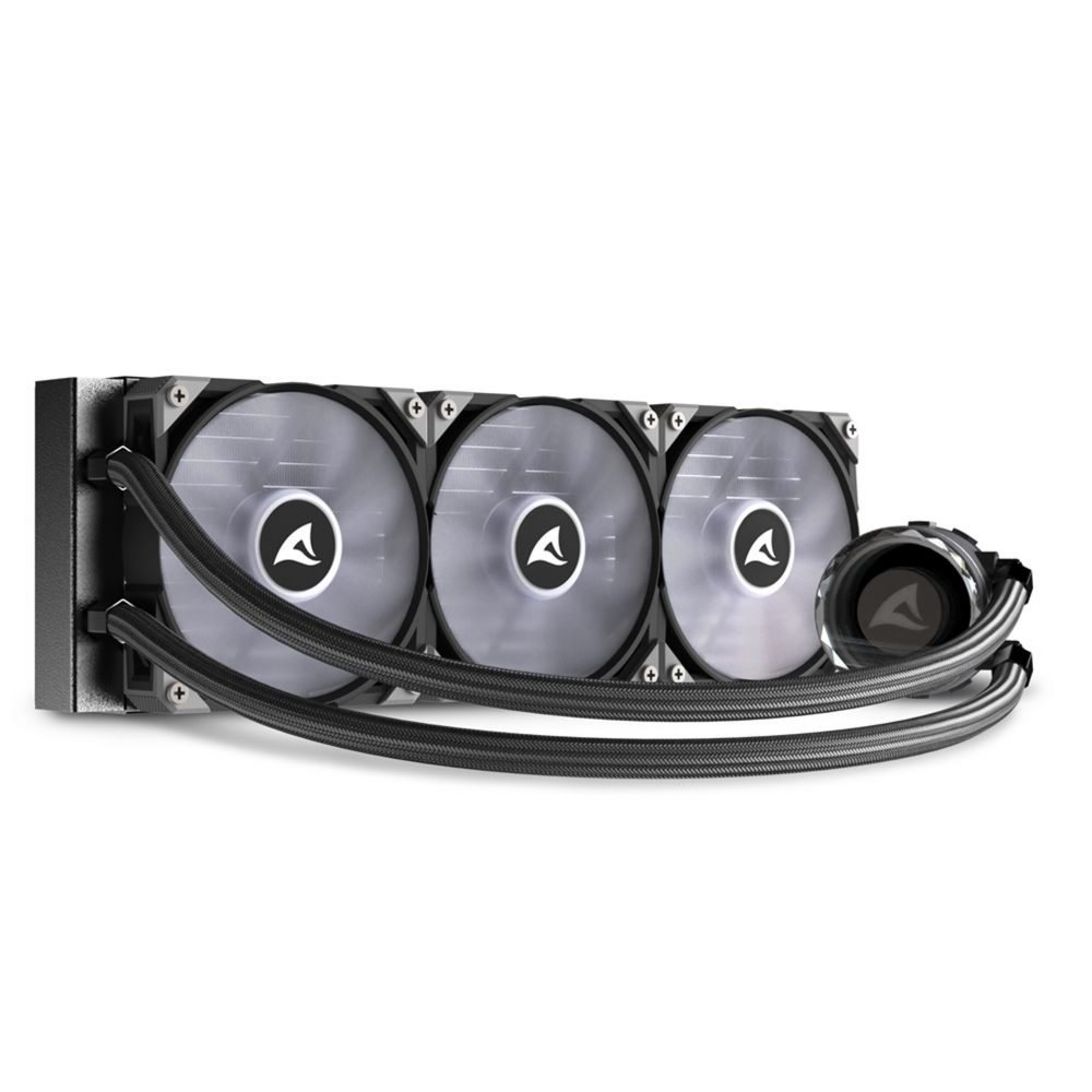 Sharkoon S90 RGB | 120mm All-in-One CPU Waterkoeler | Zwart 5 Sharkoon S90 RGB | 120mm All-in-One CPU Waterkoeler | Zwart - Afbeelding 5