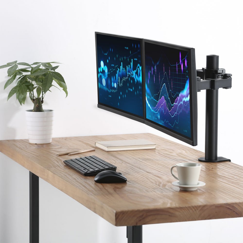 ACT AC8326 | Verstelbare Monitor-bureaubeugel | Tot 32" | Max 12kg | VESA 100x100 | 2 Monitoren | OPEN BOX 8 ACT AC8326 | Verstelbare Monitor-bureaubeugel | Tot 32" | Max 12kg | VESA 100x100 | 2 Monitoren | OPEN BOX - Afbeelding 8