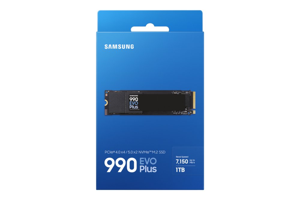 Samsung 990 EVO Plus | 1TB NVMe SSD | M.2 Gen4 | 7.150MB/s Lezen | 6.300MB/s Schrijven 5 Samsung 990 EVO Plus | 1TB NVMe SSD | M.2 Gen4 | 7.150MB/s Lezen | 6.300MB/s Schrijven - Afbeelding 5