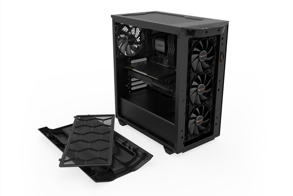 be quiet! Pure Base 500DX RGB | Midi Tower | Zwart 7 be quiet! Pure Base 500DX RGB | Midi Tower | Zwart - Afbeelding 7