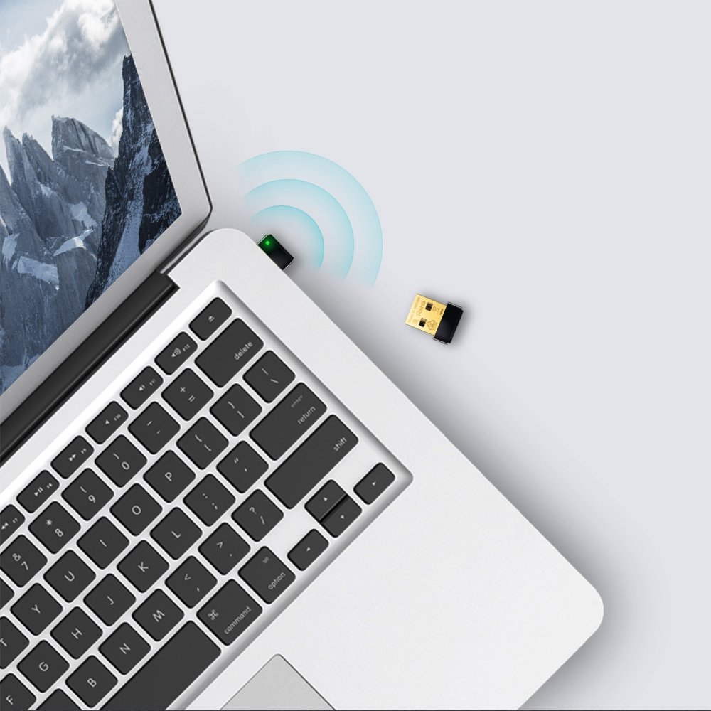 TP-Link TL-WN725N | Wi-Fi 4 Nano USB-adapter | 150 Mbps | 2,4 GHz | USB 2.0 5 TP-Link TL-WN725N | Wi-Fi 4 Nano USB-adapter | 150 Mbps | 2,4 GHz | USB 2.0 - Afbeelding 5
