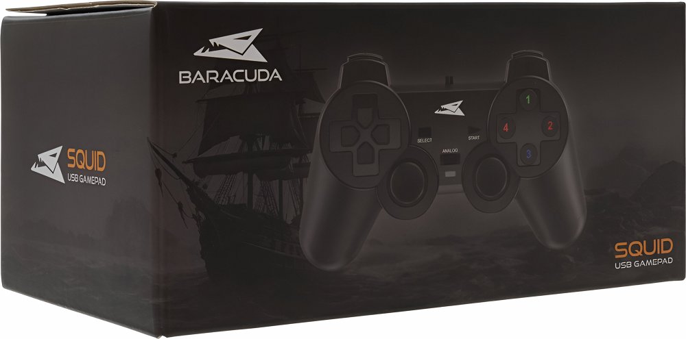 Baracuda SQUID | Gamecontroller | 12 Knoppen | USB 4 Baracuda SQUID | Gamecontroller | 12 Knoppen | USB - Afbeelding 4