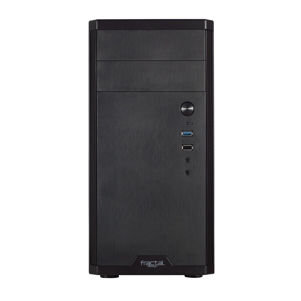 Fractal Design Core 1100 | Mini Tower Behuizing | Zwart 2 Fractal Design Core 1100 | Mini Tower Behuizing | Zwart - Afbeelding 2