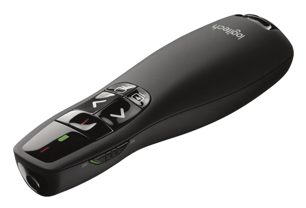 Logitech R400 | Draadloze Presenter RF | Zwart 3 Logitech R400 | Draadloze Presenter RF | Zwart - Afbeelding 3