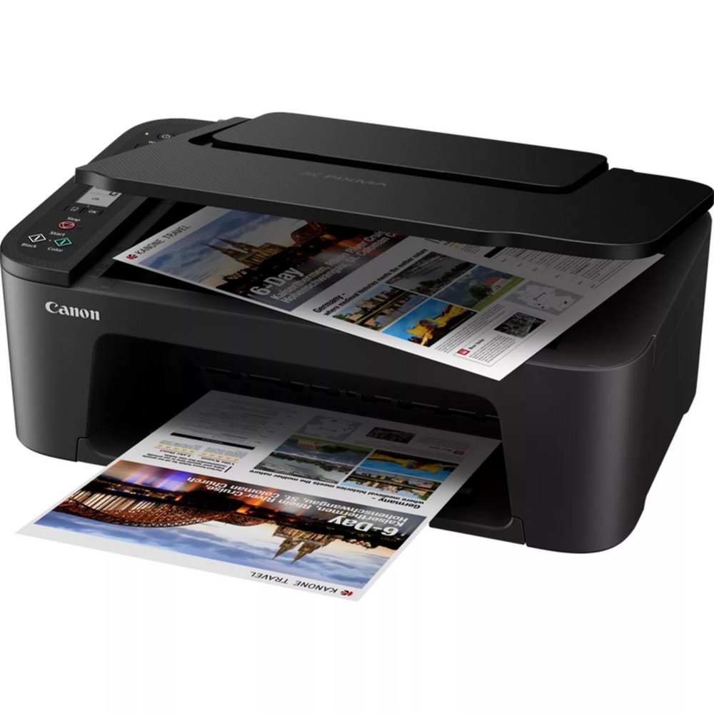 Canon PIXMA TS3550i | All-in-One Inkjetprinter | 4800 x 1200 DPI | Wi-Fi | Kleur | Scannen en Kopiëren | Zwart 4 Canon PIXMA TS3550i | All-in-One Inkjetprinter | 4800 x 1200 DPI | Wi-Fi | Kleur | Scannen en Kopiëren | Zwart - Afbeelding 4