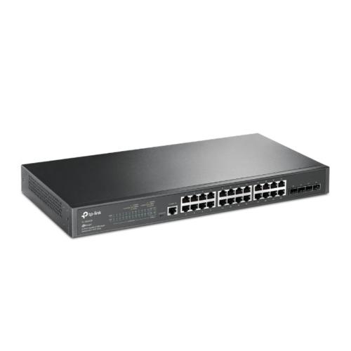 TP-Link TL-SG3428 | JetStream Managed L2 Switch | 24 Poorten | Gigabit Ethernet (10/100/1000 Mbps) | 4x SFP | Omada SDN | Rackmount | Zwart 2 TP-Link TL-SG3428 | JetStream Managed L2 Switch | 24 Poorten | Gigabit Ethernet (10/100/1000 Mbps) | 4x SFP | Omada SDN | Rackmount | Zwart - Afbeelding 2