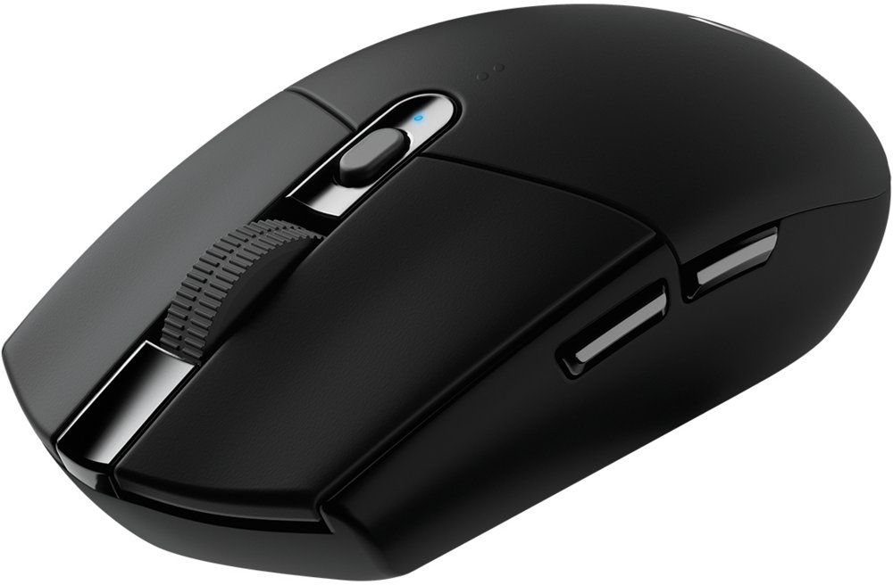 Logitech G305 Lightspeed | Gaming Muis | Rechtshandig | RF | 12000 DPI | Zwart 2 Logitech G305 Lightspeed | Gaming Muis | Rechtshandig | RF | 12000 DPI | Zwart - Afbeelding 2