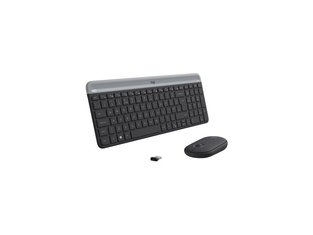Logitech MK470 Slim Combo | Draadloze Muis- en Toetsenbordcombo | QWERTY 1 Logitech MK470 Slim Combo | Draadloze Muis- en Toetsenbordcombo | QWERTY