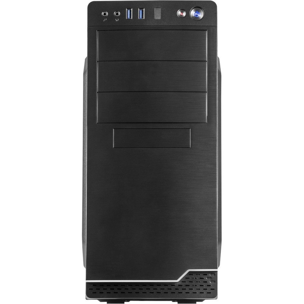 Inter-Tech IT-5916 | Midi Tower Case | 500 Watt Voeding | Zwart 2 Inter-Tech IT-5916 | Midi Tower Case | 500 Watt Voeding | Zwart - Afbeelding 2
